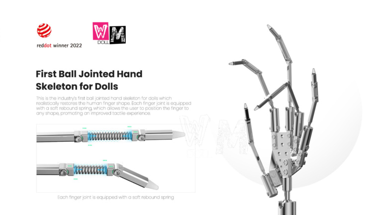 WM Doll New Articulated Fingers 2
